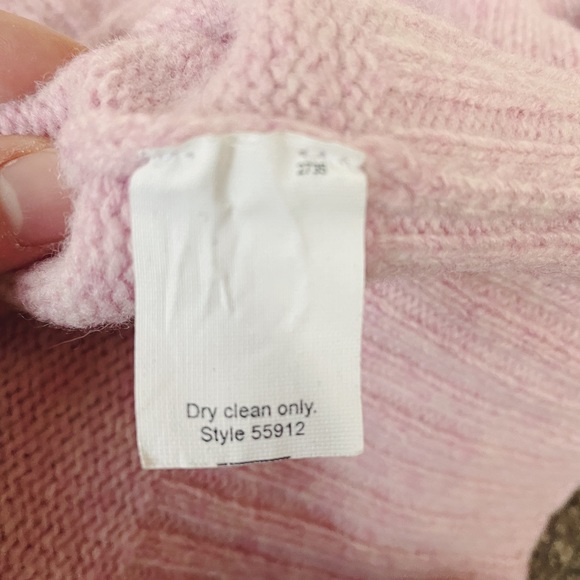 J. Crew Knit Crewneck Wool Pink Heather Sweater - Picture 6 of 6